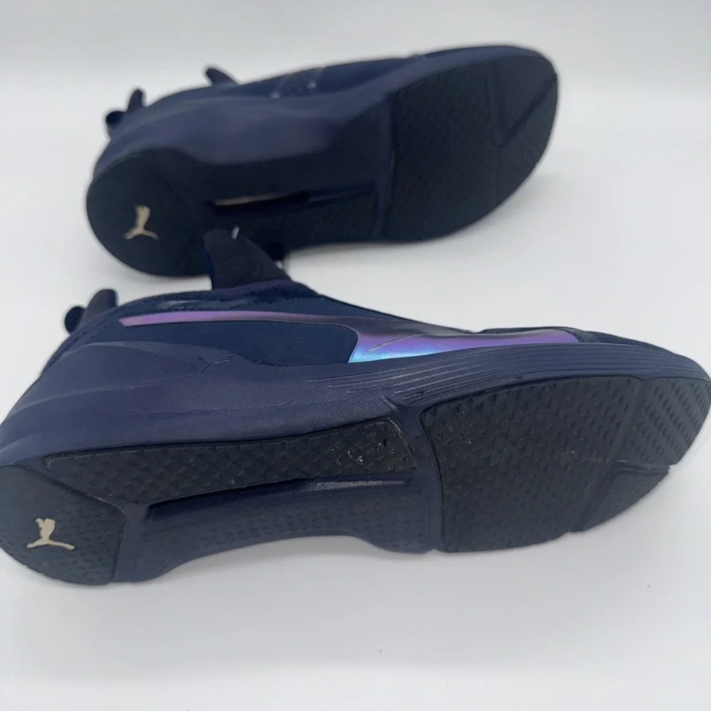 Puma Womens Blue Indigo and‎ Allure Fierce Core Running Shoes Size 7C